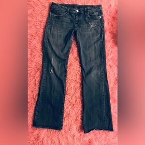 See Thru Soul Distressed Jeans Size 32